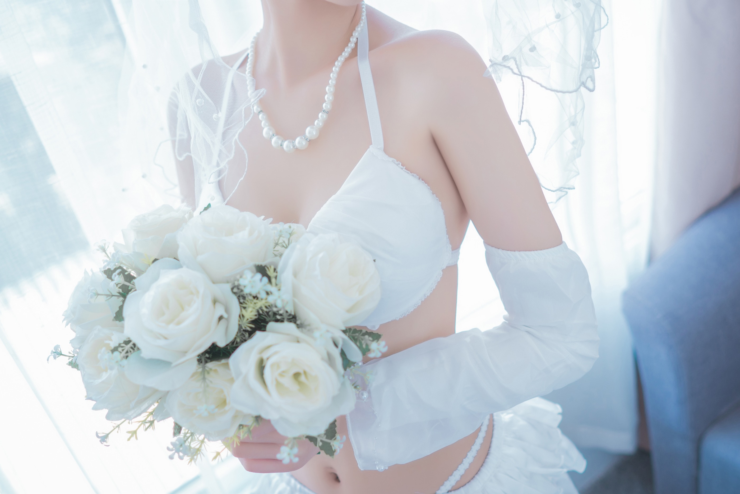 图片[1]-猫君君 – NO.023 _MaoJun 蕾姆内衣花嫁[41P]-XikXak